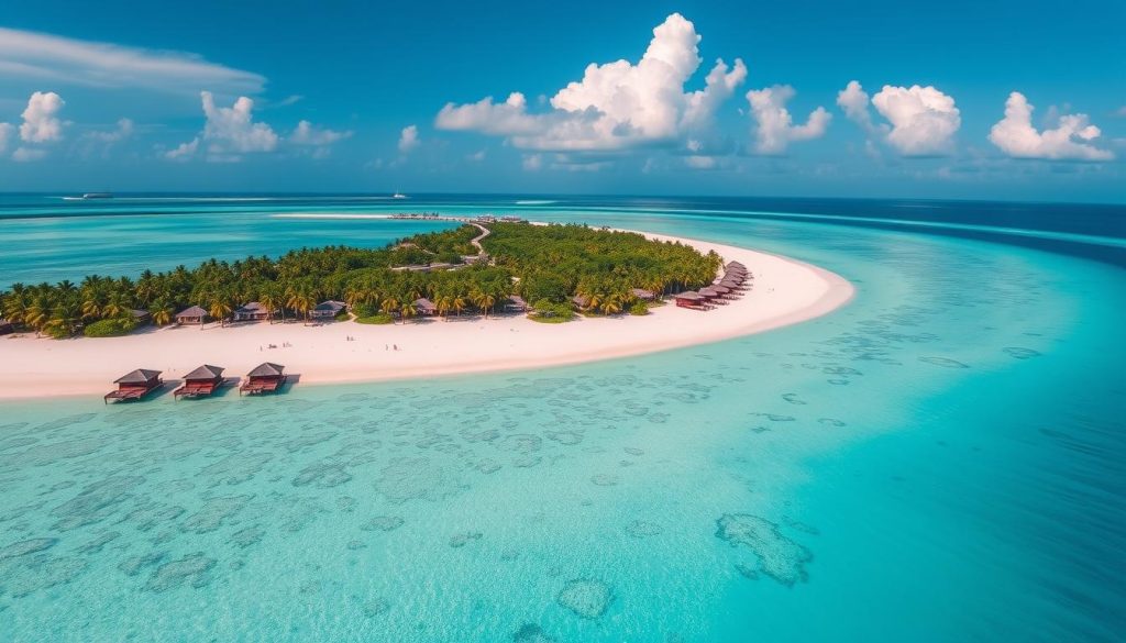 Ari Atoll in the Maldives islands Ari Atoll in the Maldives islands