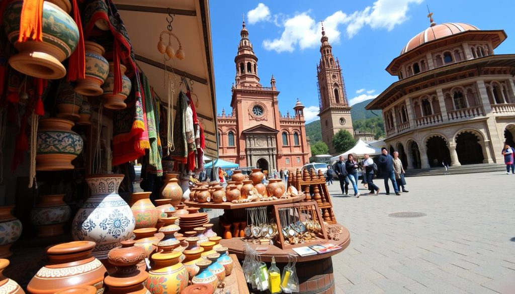 Authentic Georgian souvenirs near Svetitskhoveli Cathedral Authentic Georgian souvenirs near Svetitskhoveli Cathedral