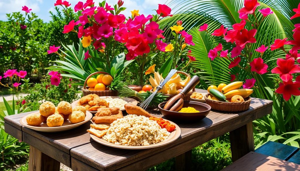 Authentic food in North Caicos Authentic food in North Caicos