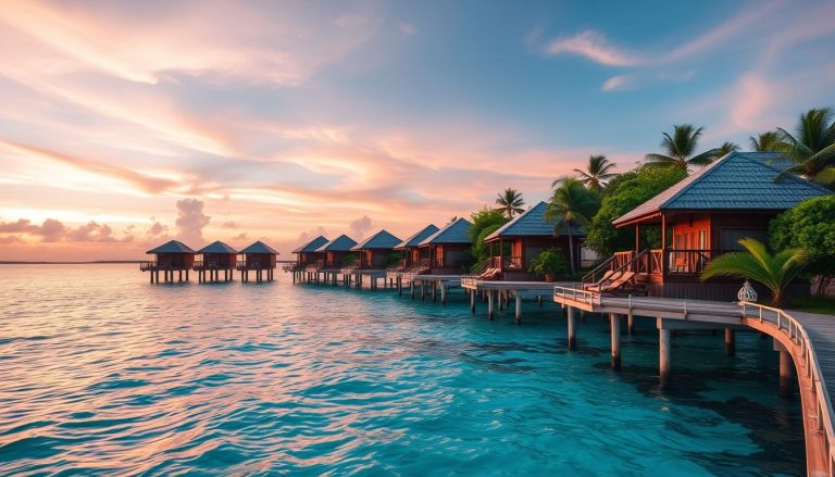 Baa Atoll honeymoon resorts with overwater bungalows
