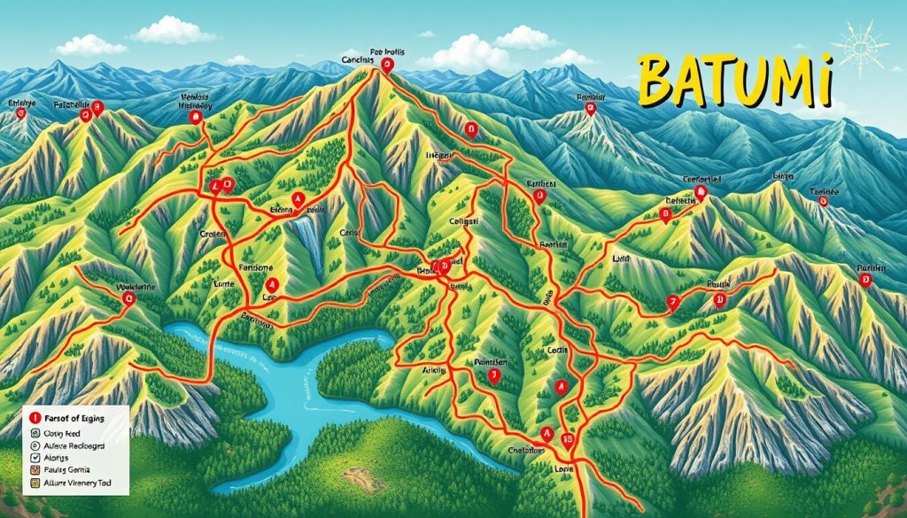 Batumi hiking maps and resources for hikers Batumi hiking maps and resources for hikers