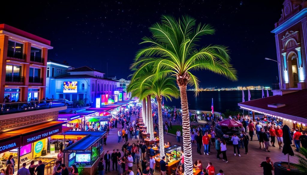 Batumi nightlife scene Batumi nightlife scene