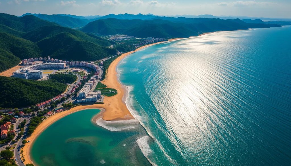 Batumi's coastline and scenic views in Batumi Batumi's coastline and scenic views in Batumi