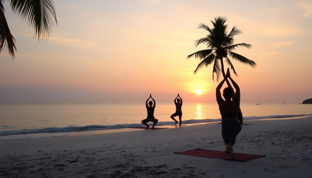 Best time for yoga in Maafushi Best time for yoga in Maafushi