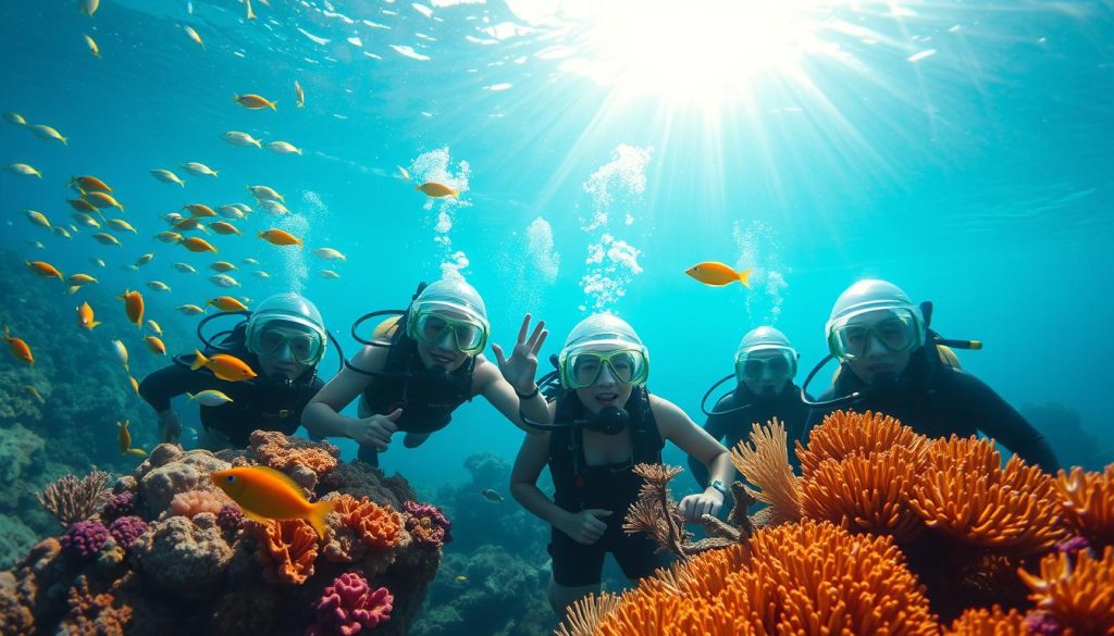 Boracay helmet diving experience Boracay helmet diving experience