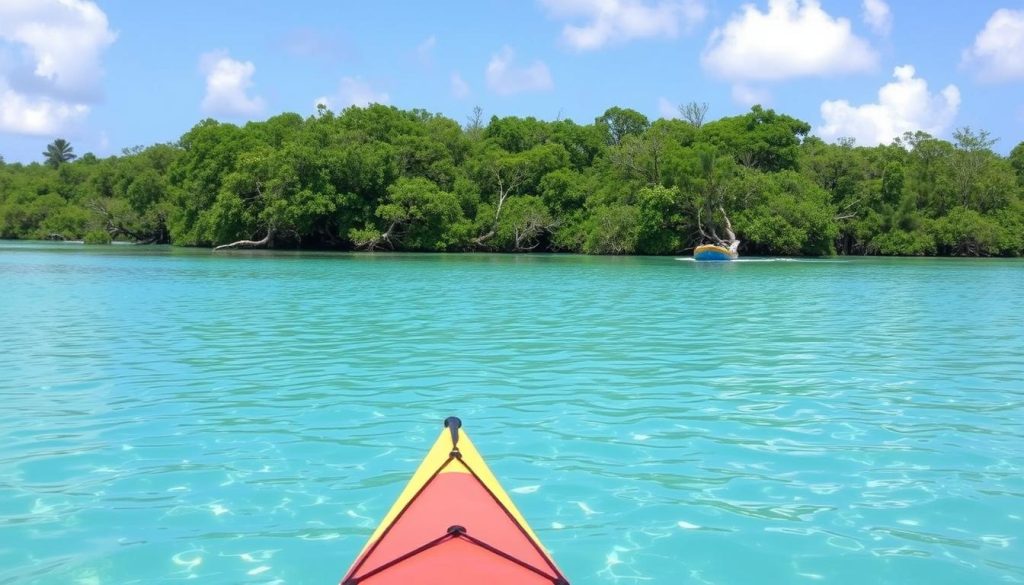 Bottle Creek Lagoon kayaking Bottle Creek Lagoon kayaking