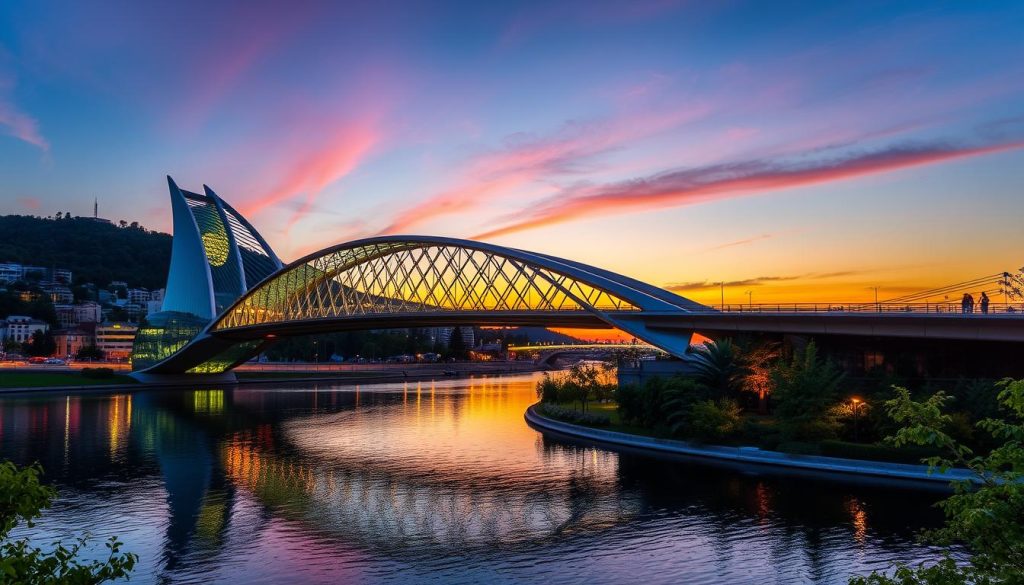Bridge of Peace Tbilisi Bridge of Peace Tbilisi