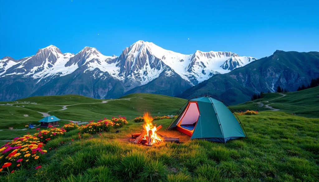 Camping spots Kazbegi Camping spots Kazbegi