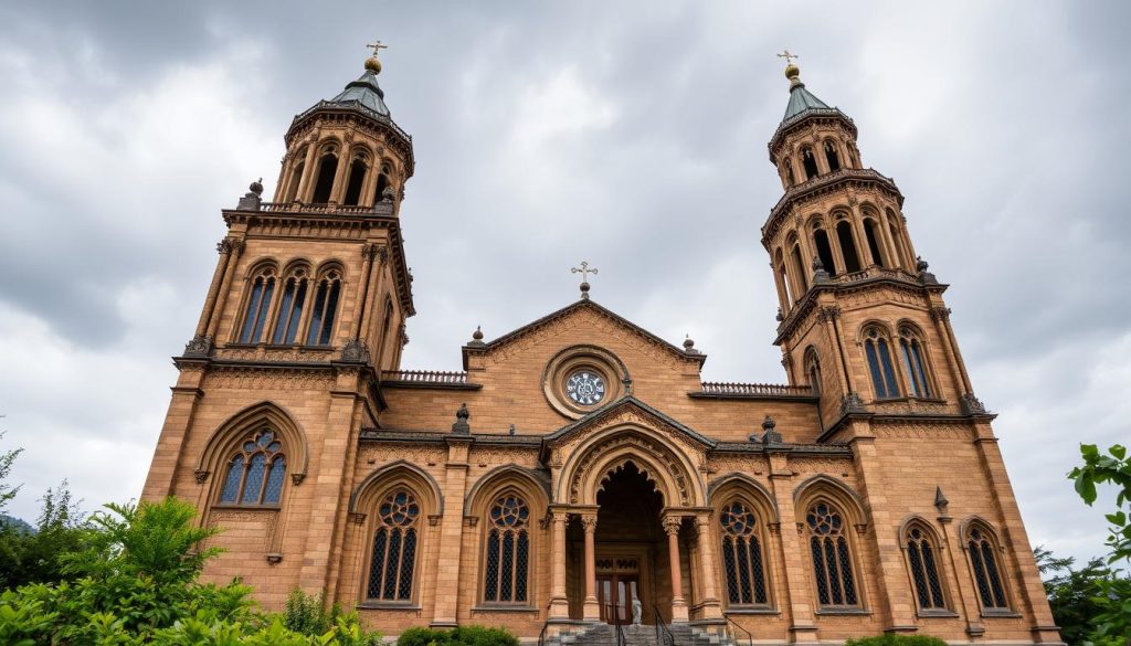 Cathedral architecture of Svetitskhoveli Cathedral Cathedral architecture of Svetitskhoveli Cathedral