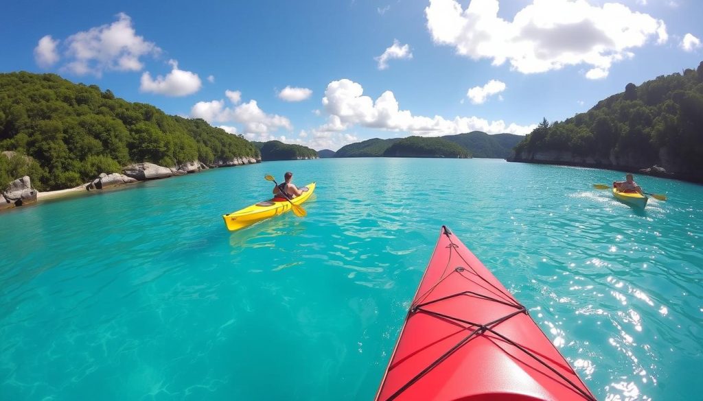 Chalk Sound kayaking experience Chalk Sound kayaking experience