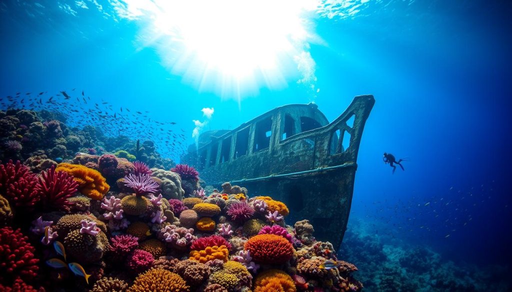 Coron shipwreck diving