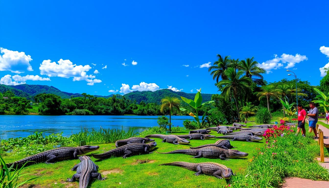 Crocodile Park Davao adventure