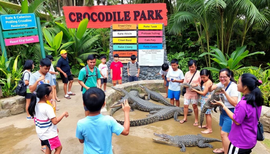 Crocodile Park interactive attractions Crocodile Park interactive attractions