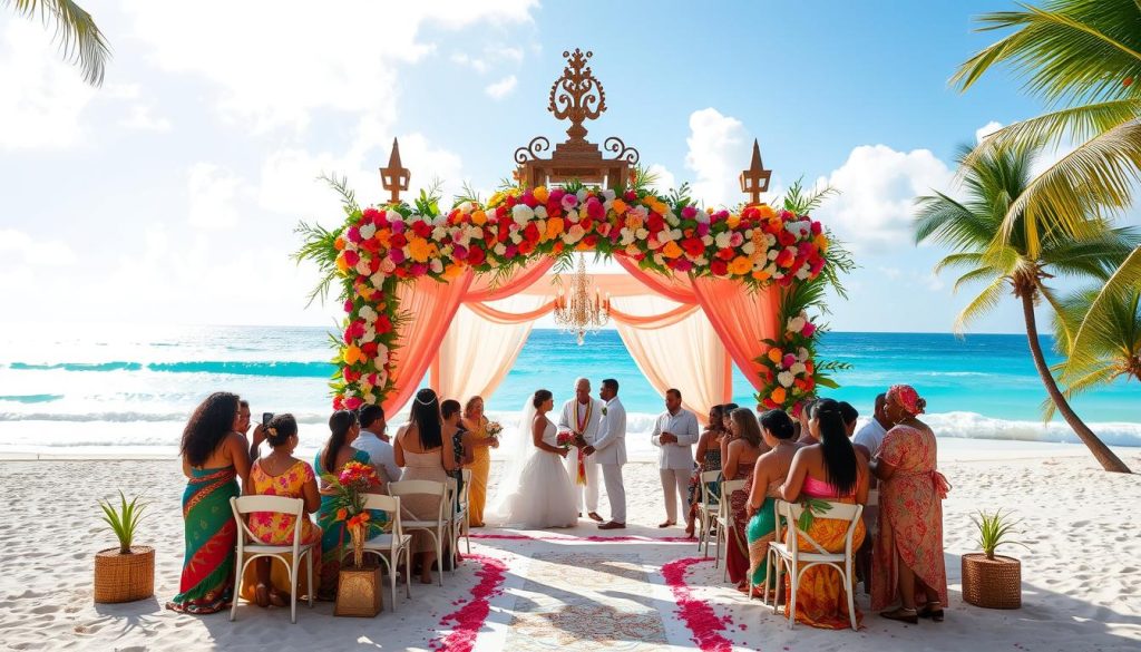 Cultural wedding options at Turks and Caicos Cultural wedding options at Turks and Caicos
