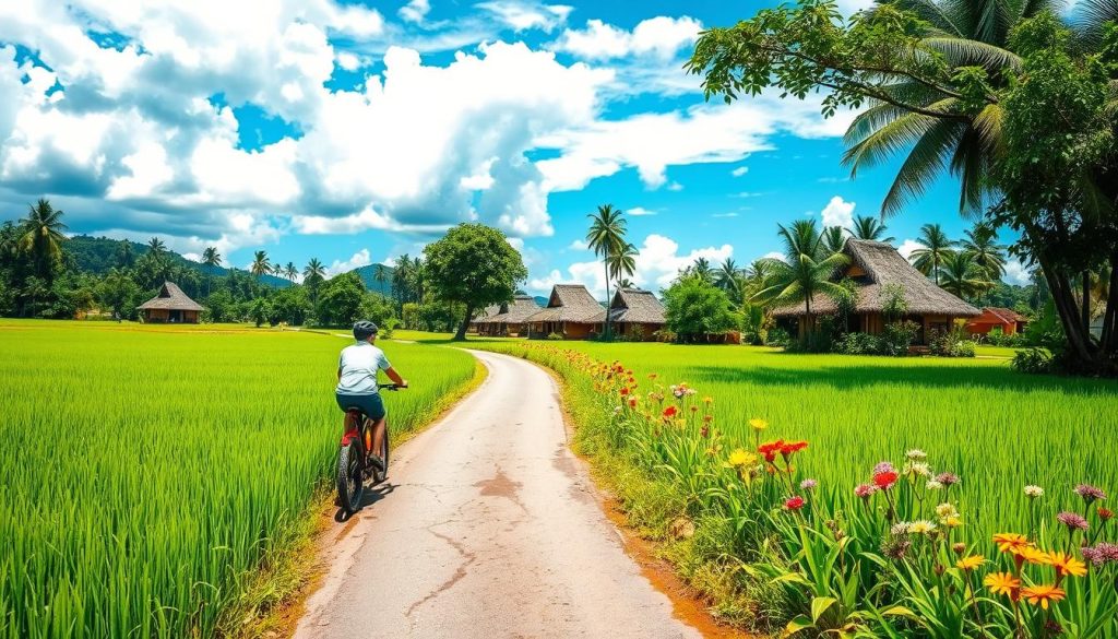 Cycling through Palawan's rural villages Cycling through Palawan's rural villages