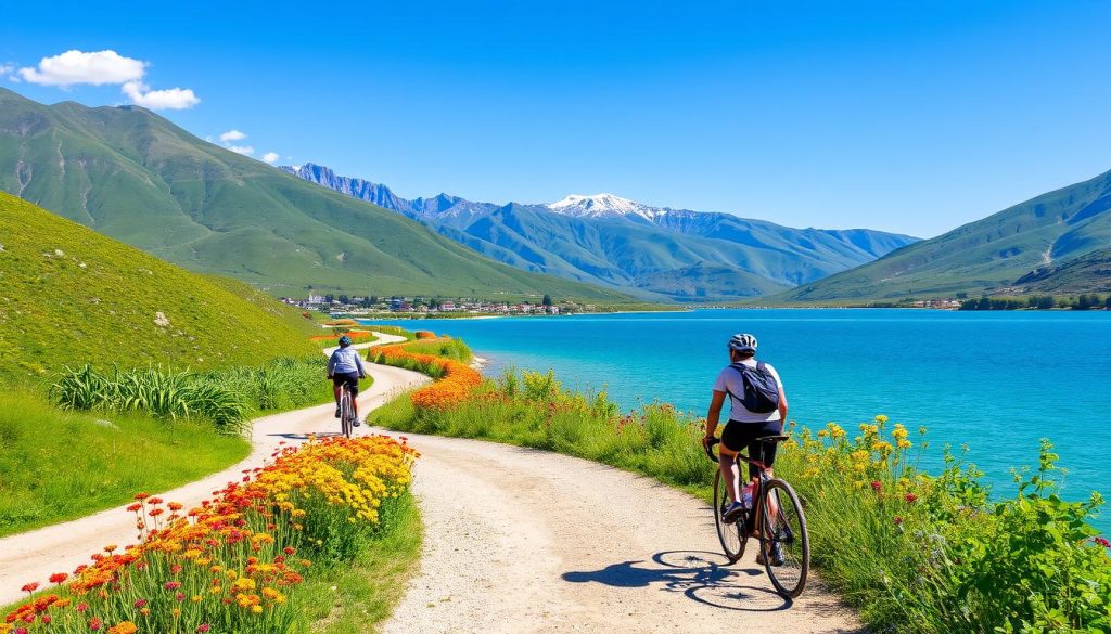 Cycling tours around Lake Sevan Cycling tours around Lake Sevan