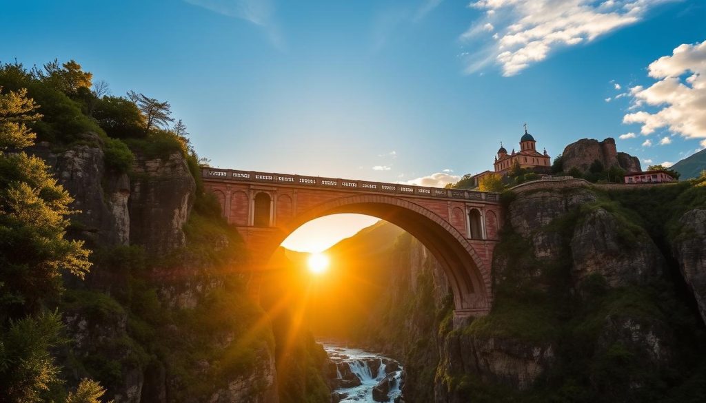 Devil’s Bridge near Tatev Devil’s Bridge near Tatev