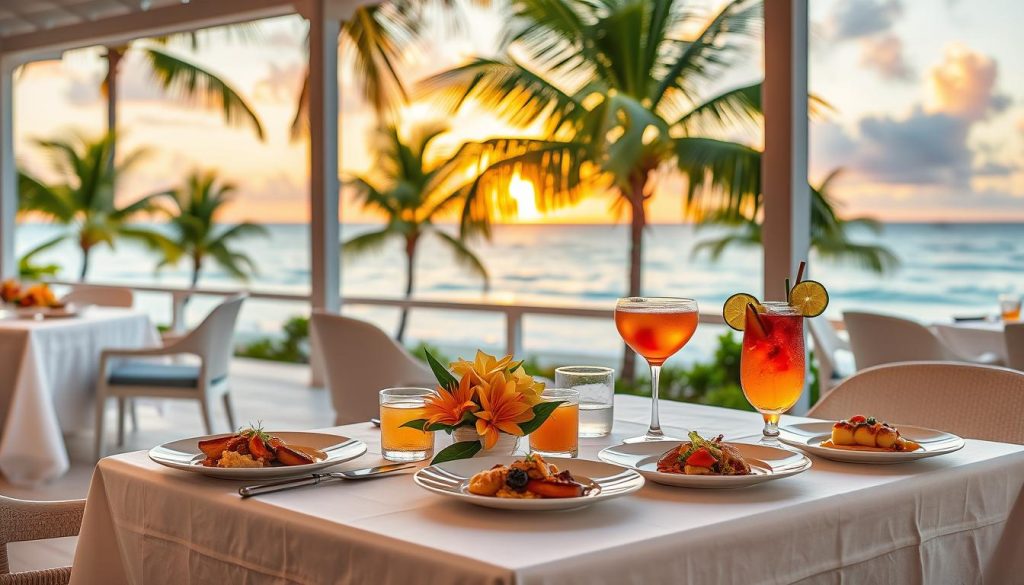 Dining options at Grace Bay Boutique Resorts Dining options at Grace Bay Boutique Resorts