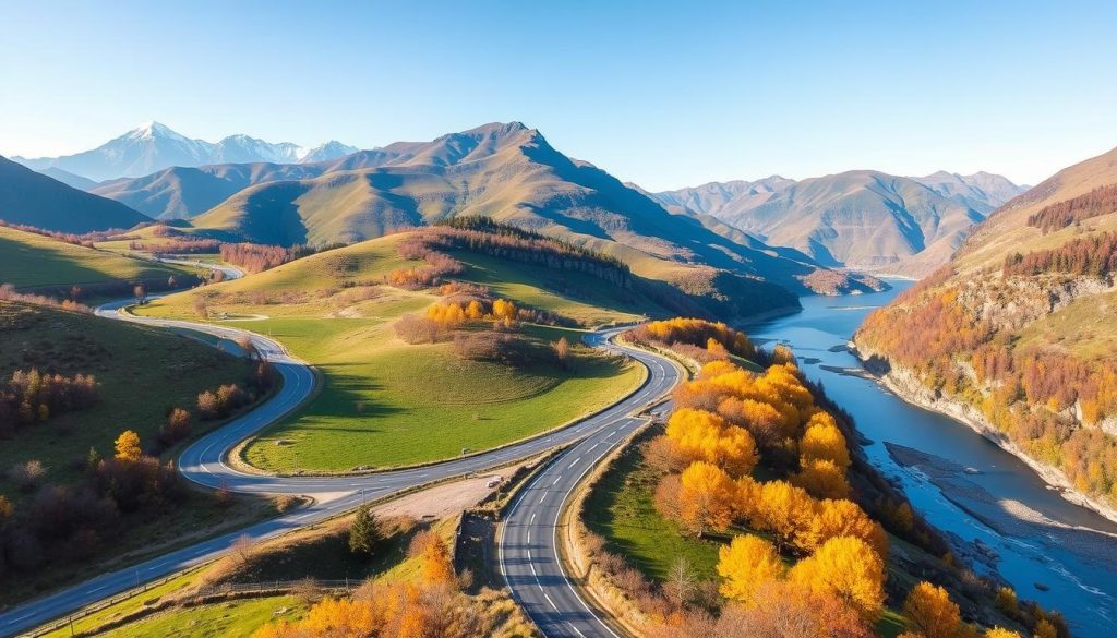 Distance from Tbilisi to Kazbegi Distance from Tbilisi to Kazbegi