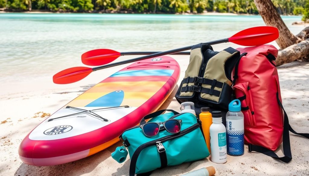 Essential gear for paddleboarding and kayaking Essential gear for paddleboarding and kayaking