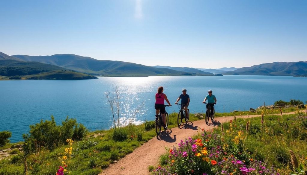 Explore Lake Sevan by bike Explore Lake Sevan by bike