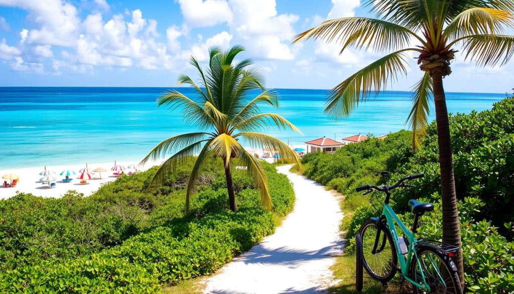 Exploring Providenciales by bike Exploring Providenciales by bike
