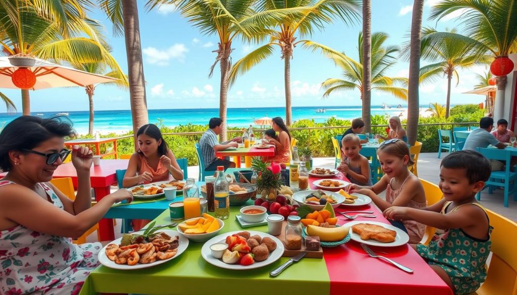 Family-friendly dining options on North Caicos Family-friendly dining options on North Caicos