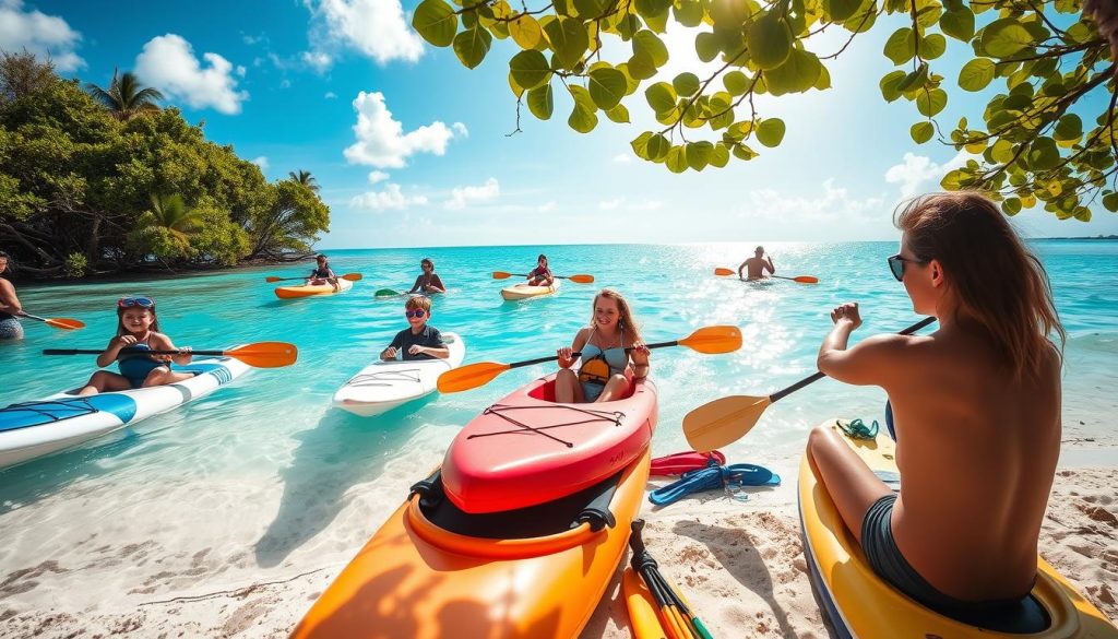 Family-friendly water sports in South Caicos Family-friendly water sports in South Caicos