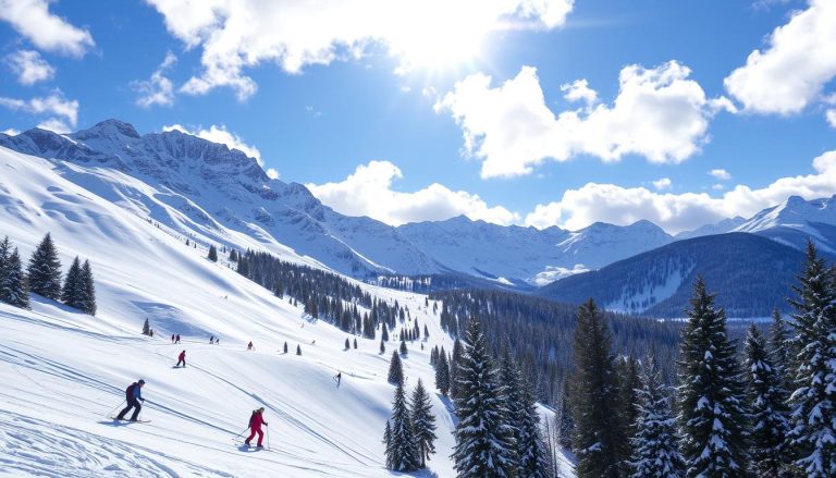 February Skiing and Snowboarding