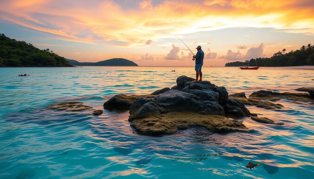 Fly fishing in Boracay Fly fishing in Boracay