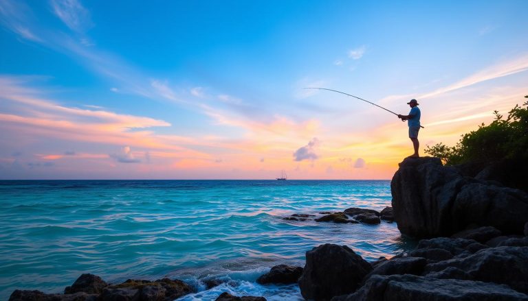 Fly fishing in Boracay