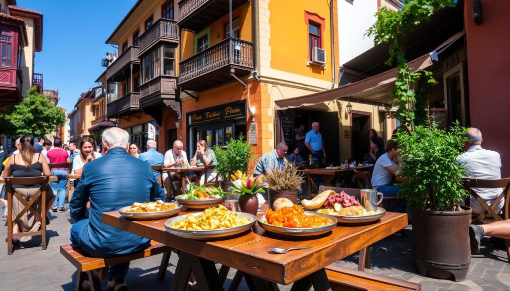 Food and dining in Tbilisi Old Town Food and dining in Tbilisi Old Town