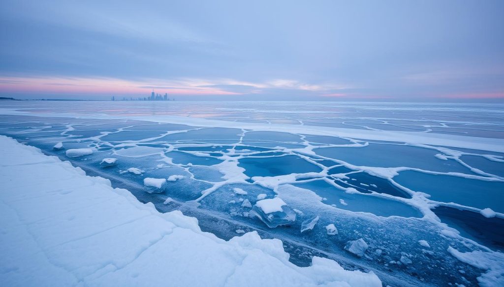 Frozen Beauty of Lake Michigan Frozen Beauty of Lake Michigan
