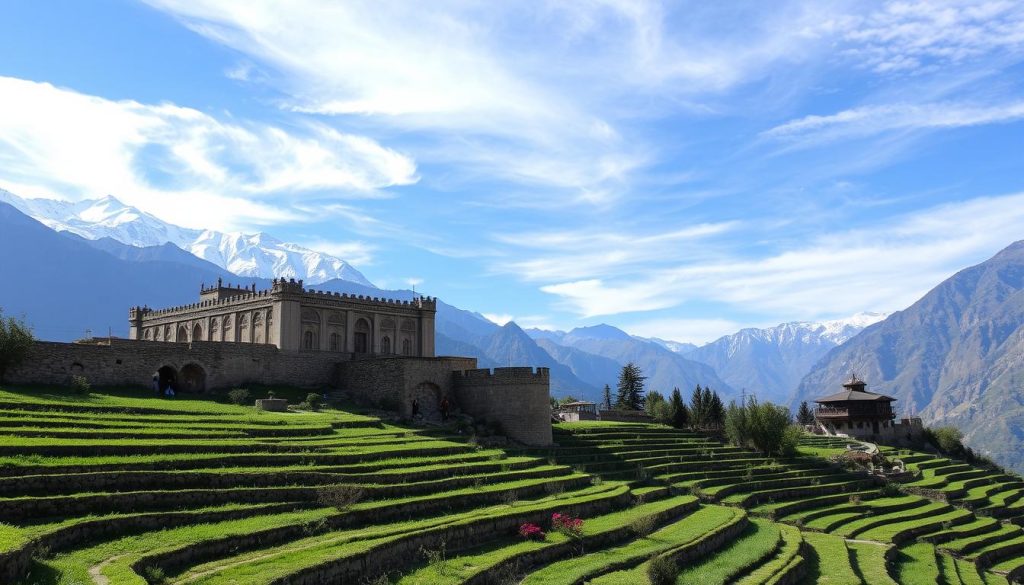 Ganish Fort, hidden historical sites in Hunza Valley Ganish Fort, hidden historical sites in Hunza Valley
