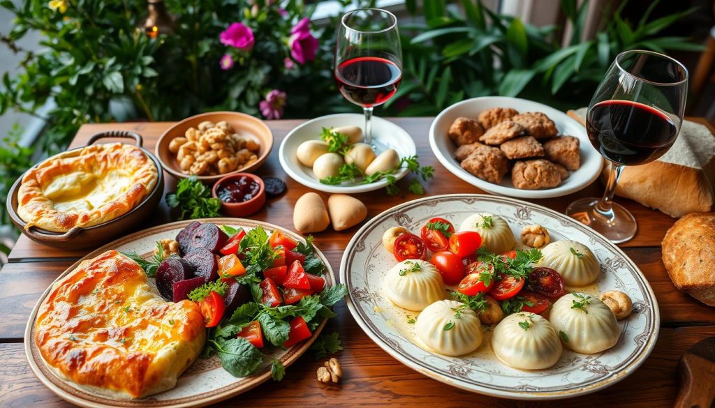 Georgian cuisine flavors Georgian cuisine flavors