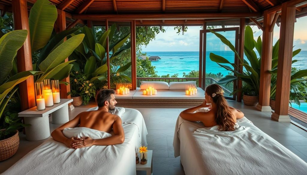 Grace Bay couple's spa packages Grace Bay couple's spa packages