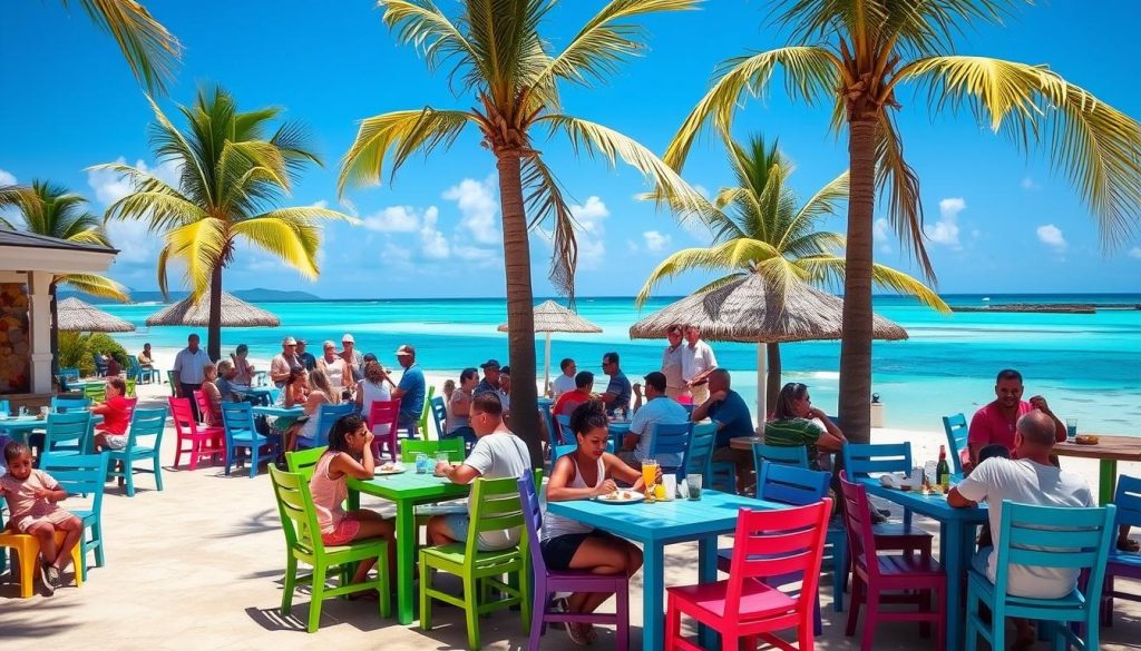 Grace Bay family dining Grace Bay family dining