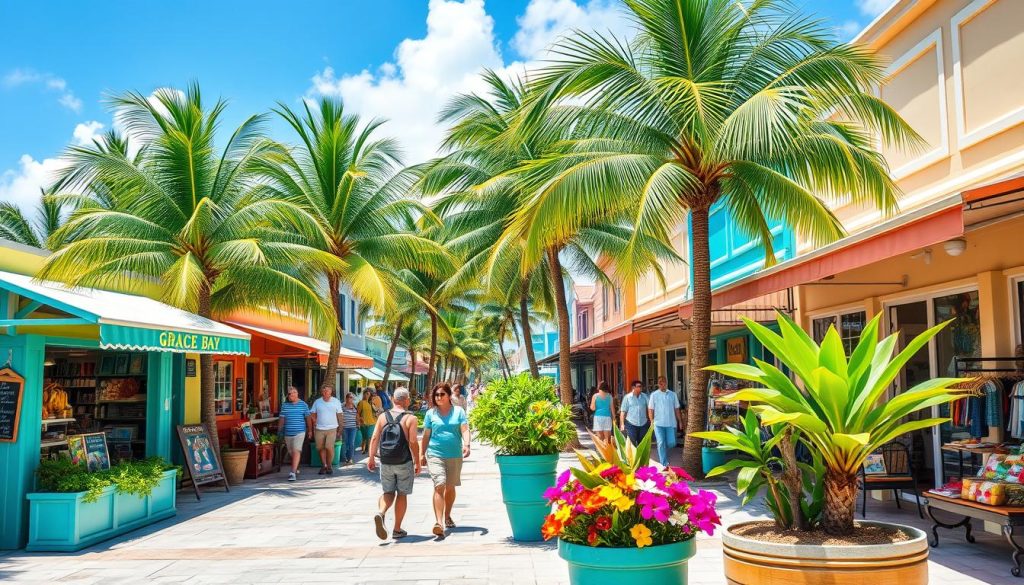 Grace Bay shopping district Grace Bay shopping district