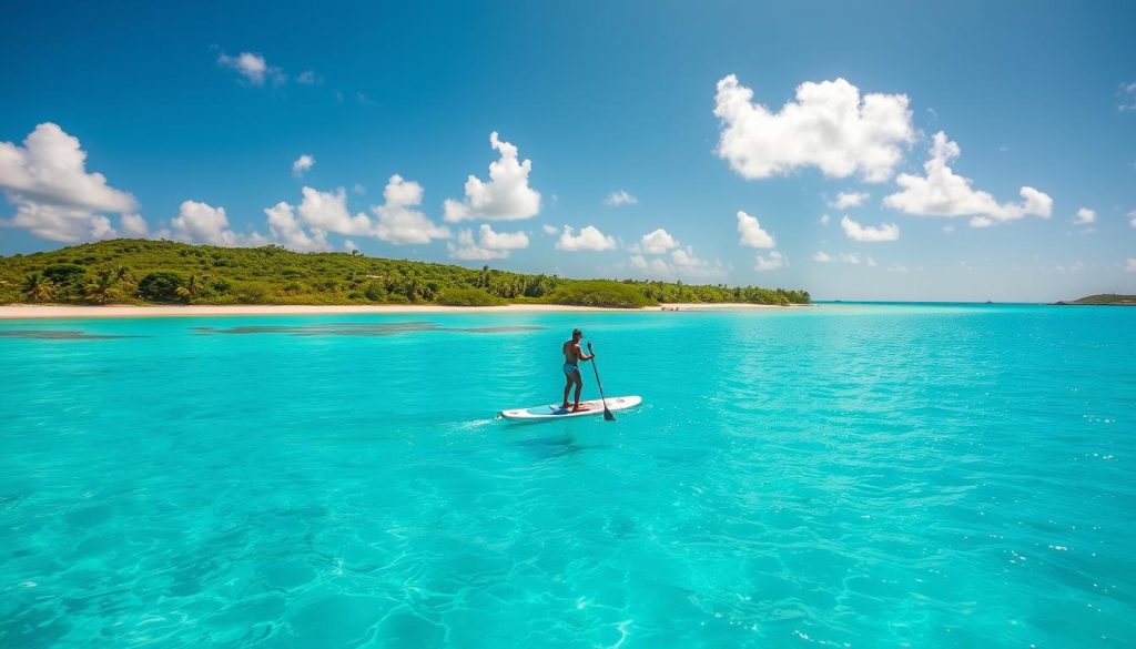 Grand Turk paddleboarding Grand Turk paddleboarding