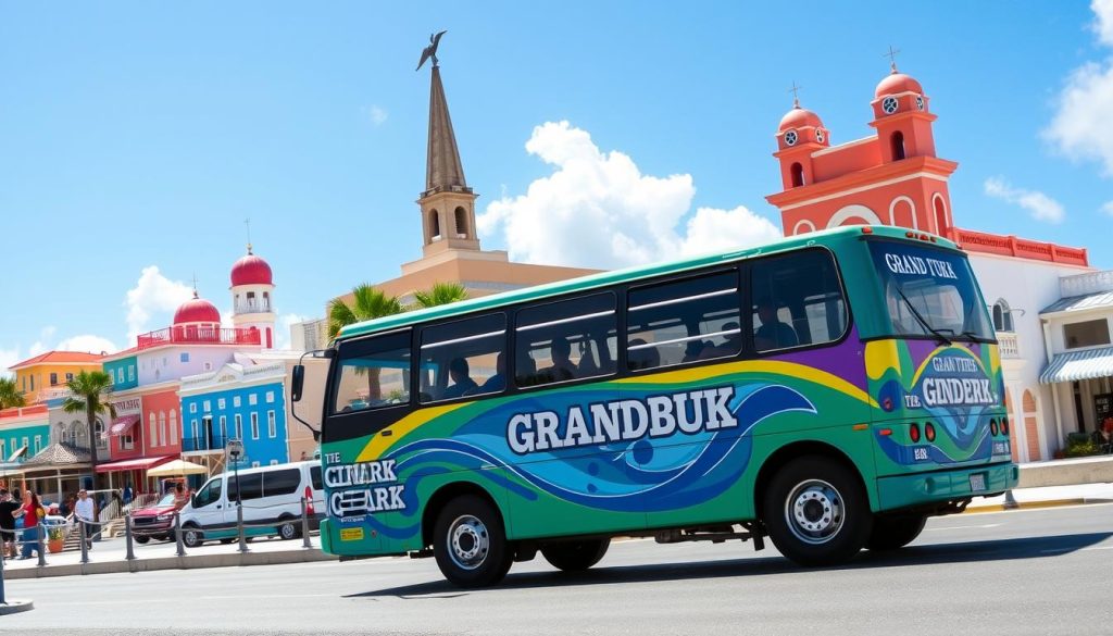 Grand Turk tour bus landmarks Grand Turk tour bus landmarks