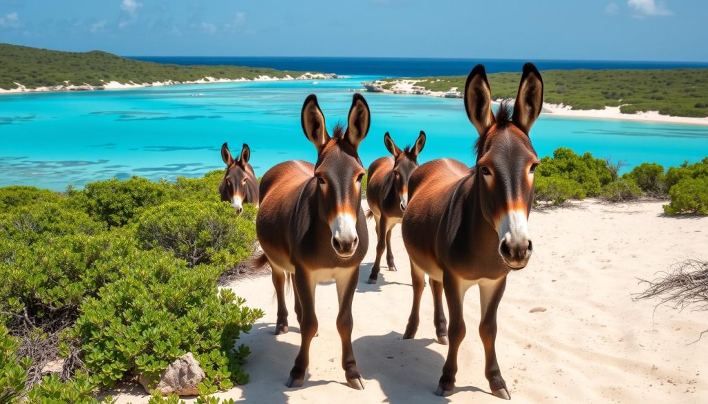 Grand Turk wild donkeys Grand Turk wild donkeys