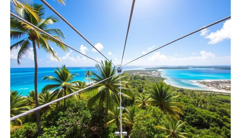 Grand Turk zipline course Grand Turk zipline course