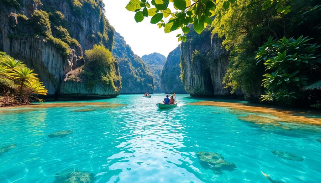 Guided tours to El Nido lagoons Guided tours to El Nido lagoons