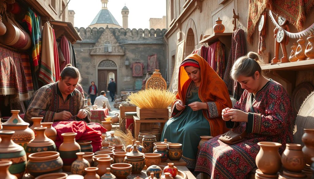 Gyumri artisans showcasing authentic Gyumri crafts Gyumri artisans showcasing authentic Gyumri crafts