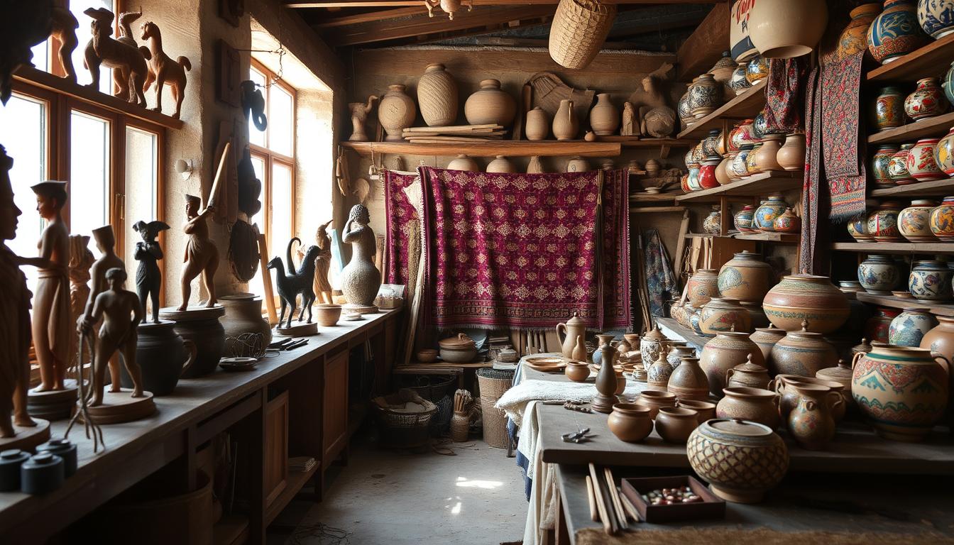 Gyumri traditional crafts workshops