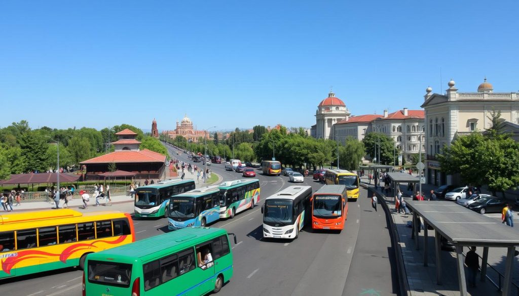 Gyumri transport overview Gyumri transport overview