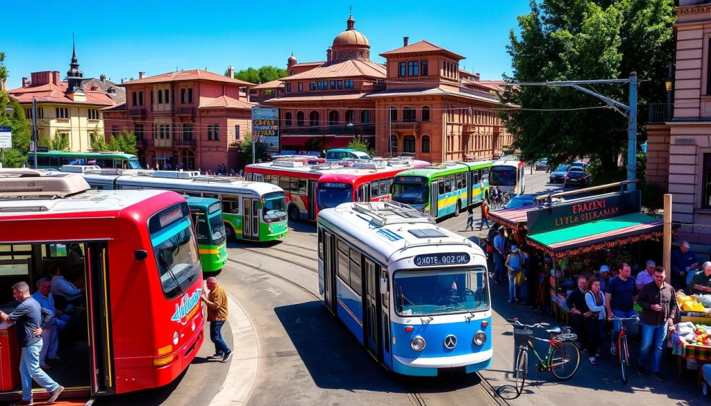 Gyumri transportation system Gyumri transportation system