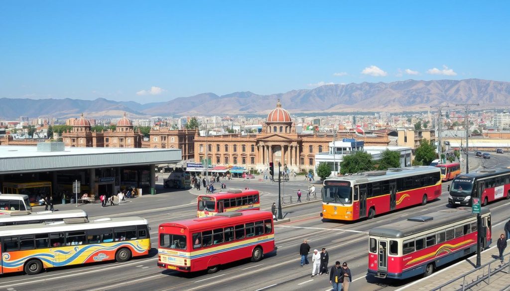 Gyumri transportation system details Gyumri transportation system details