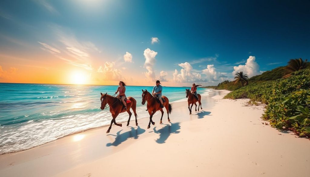 Horseback adventures North Caicos Horseback adventures North Caicos