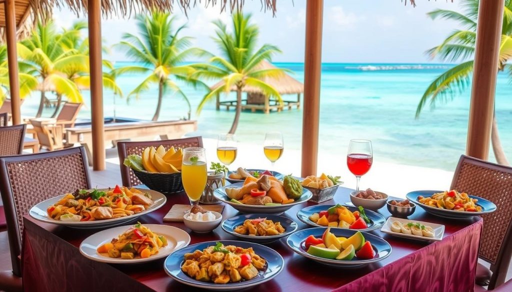 Hulhumalé food at The Sea House restaurant Hulhumalé food at The Sea House restaurant